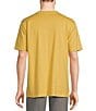 Color:Mustard - Image 2 - Carefree Unshrinkable Traditional Fit Short Sleeve T-Shirt