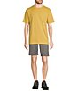 Color:Mustard - Image 3 - Carefree Unshrinkable Traditional Fit Short Sleeve T-Shirt