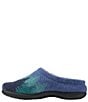 Color:Rustic Blue/Ombre Trees - Image 4 - Daybreak Scuff Motif 2 Ombre Tree Slippers