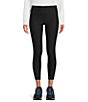 Color:Midnight Black - Image 1 - L.L.Bean® Everyday Performance Knit High Rise Pocketed Cropped Leggings