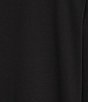 Color:Black - Image 4 - Pima Cotton Long Sleeve Pocket Cardigan