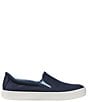 Color:Classic Navy - Image 2 - Women's Eco Bay Canvas Slip On Sneakers