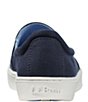 Color:Classic Navy - Image 3 - Women's Eco Bay Canvas Slip On Sneakers