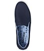 Color:Classic Navy - Image 5 - Women's Eco Bay Canvas Slip On Sneakers