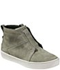 Color:Classic Sage - Image 1 - Women's Eco Bay Leather Sneaker Booties