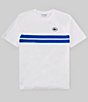 Color:White - Image 2 - Back Print Short Sleeve T-Shirt