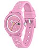 Color:Pink - Image 2 - Kid's 12.12 Analog Pink Silicone Strap Watch