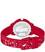 Color:Red - Image 3 - Kid's 12.12 Analog Red Silicone Strap Watch