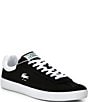 Color:Black/White - Image 1 - Men's Baseshot Suede Sneakers