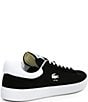 Color:Black/White - Image 2 - Men's Baseshot Suede Sneakers