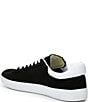 Color:Black/White - Image 3 - Men's Baseshot Suede Sneakers