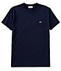 Color:Navy - Image 1 - Pima Cotton Jersey Short-Sleeve T-Shirt
