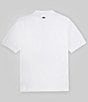 Color:White - Image 2 - Pique Short Sleeve Polo Shirt