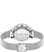 Color:Silver - Image 3 - Women's Birdie Multifunction Stainless Steel Mesh Bracelet Watch