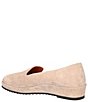 Color:Taupe Kid Suede - Image 3 - Carlow Suede Slip-On Platform Wedge Loafers