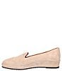 Color:Taupe Kid Suede - Image 4 - Carlow Suede Slip-On Platform Wedge Loafers