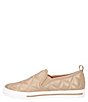 Color:Platino Quilted - Image 4 - Kamada Quilted Leather Slip-On Sneakers