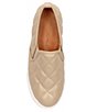 Color:Platino Quilted - Image 6 - Kamada Quilted Leather Slip-On Sneakers