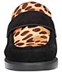 Color:Brown/Black Animal - Image 5 - Saccar Animal Print Calf Hair Loafer Mules