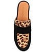 Color:Brown/Black Animal - Image 6 - Saccar Animal Print Calf Hair Loafer Mules