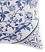 Color:China Blue - Image 2 - Charlotte Floral Chinoiserie Square Floral Throw Pillow