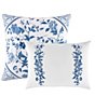 Color:China Blue - Image 4 - Elise Floral 6-Piece Comforter Set