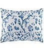 Color:China Blue - Image 5 - Elise Floral 6-Piece Comforter Set