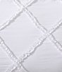 Color:White - Image 6 - Norah Solid Microfiber White Comforter Mini Set
