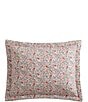 Color:Cherry Pink - Image 1 - Rowena Floral Reversible Pillow Sham