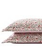 Color:Cherry Pink - Image 3 - Rowena Floral Reversible Pillow Sham