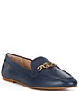 Color:Navy - Image 1 - Averi Nappa Leather Loafers