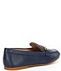 Color:Navy - Image 2 - Averi Nappa Leather Loafers