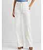 Color:White Wash - Image 3 - High-Rise Wide-Leg Jeans