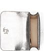 Color:Silver - Image 3 - Metallic Lizard-Embossed Medium Sophee Shoulder Bag