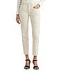 Color:Mascarpone Cream Wash - Image 1 - Petite Size Relaxed Tapered Ankle Jeans