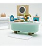 Color:Multi - Image 4 - Daisylane Bathroom Furniture Set for Dollhouse