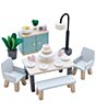 Color:Multi - Image 1 - Daisylane Dining Room Furniture Set for Dollhouse