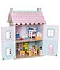 Color:Pink - Image 2 - Daisylane Sweetheart Cottage Dollhouse