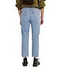Color:Oxnard Athens - Image 2 - Levi's® 501 High Rise Crop Straight Jeans
