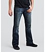 Color:Bedside Blue - Image 1 - Levi's® 527 Slim Bootcut Rigid Jeans