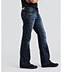 Color:Bedside Blue - Image 3 - Levi's® 527 Slim Bootcut Rigid Jeans
