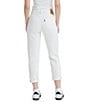 Color:Simply White - Image 2 - Levi's® Alt 25 Mid Rise Boyfriend Crop Straight Leg Jeans