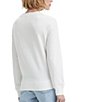 Color:Bright White - Image 2 - Levi's® Batwing Logo Graphic Long Sleeve Standard Sweatshirt