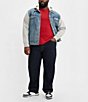 Color:Rinse - Image 3 - Levi's® Big & Tall 550 Relaxed-Fit Stonewash Rigid Jeans