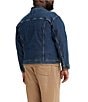 Color:Colusa 2.0 - Image 2 - Levi's® Big & Tall Stretch Denim Trucker Jacket