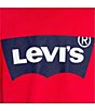 Color:Red - Image 4 - Levi's® Big Boys 8-20 Short Sleeve Batwing Logo T-Shirt