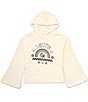 Color:Antique - Image 1 - Levi's® Big Girls 7-16 Long Bell Sleeve Pullover Peach Hoodie
