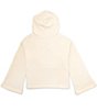 Color:Antique - Image 2 - Levi's® Big Girls 7-16 Long Bell Sleeve Pullover Peach Hoodie