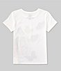 Color:Sugar Swizzle - Image 2 - Levi's® Big Girls 7-16 Short Sleeve Glowing Butterfly T-Shirt