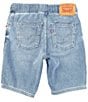 Color:Salt Lake - Image 2 - Levi's® Big Boys 8-20 Skinny Fit Pull-On Dobby Shorts